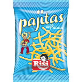 RISI Pajitas de patata bolsa 100 grs